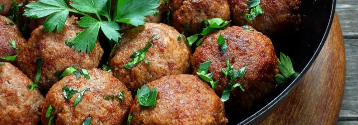 Bison Meatballs - Living Health Integrative Medicine