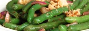 Balsamic green beans